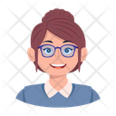پیش‌نمایش فایل glasses-girl-12100485 از پک چهره افراد
