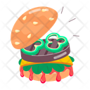 پیش‌نمایش فایل beefburger-12115420 از پک استیکرهای فست فود