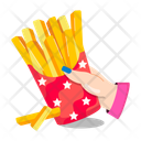 پیش‌نمایش فایل french-fries-12115427 از پک استیکرهای فست فود