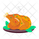 پیش‌نمایش فایل roasted-chicken-12115412 از پک استیکرهای فست فود