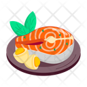 پیش‌نمایش فایل salmon-steak-12115447 از پک استیکرهای فست فود