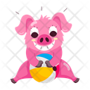 پیش‌نمایش فایل cute-pig-12149249 از پک استیکرهای خوک