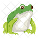 پیش‌نمایش فایل frog-cartoon-12076993 از پک قورباغه مسطح (سبک Flat)