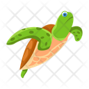 پیش‌نمایش فایل pond-turtle-12065949 از پک لاک‌پشت مسطح (سبک Flat)