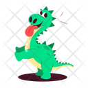 پیش‌نمایش فایل happy-dinosaur-12167091 از پک استیکرهای کارتونی دایناسور