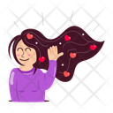 پیش‌نمایش فایل silky-hair-12198537 از پک استیکرهای مراقبت از مو