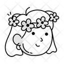 پیش‌نمایش فایل floral-headband-12394965 از پک سلام فروردین (آوریل)