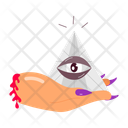 پیش‌نمایش فایل illuminati-eye-12413613 از پک استیکرهای جادو و جادوگر