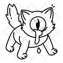 پیش‌نمایش فایل cat-monster-12775157 از پک گربه روح