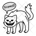 پیش‌نمایش فایل scared-cat-12775169 از پک گربه روح
