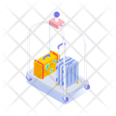 پیش‌نمایش فایل luggage-cart-12687055 از پک سفر