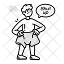 پیش‌نمایش فایل shut-up-12683350 از پک خلاقیت پویانمایی