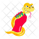 پیش‌نمایش فایل demon-snake-12682348 از پک استیکر کارتونی شیطان
