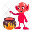 پیش‌نمایش فایل devil-cooking-12682352 از پک استیکر کارتونی شیطان