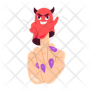 پیش‌نمایش فایل devil-mascot-12682364 از پک استیکر کارتونی شیطان