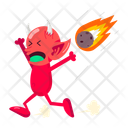 پیش‌نمایش فایل devil-running-12682366 از پک استیکر کارتونی شیطان