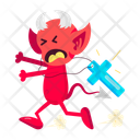 پیش‌نمایش فایل devil-screaming-12682368 از پک استیکر کارتونی شیطان