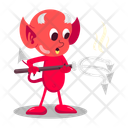 پیش‌نمایش فایل disappointed-devil-12682376 از پک استیکر کارتونی شیطان