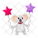 پیش‌نمایش فایل koala-balloons-12682283 از پک استیکرهای کارتونی کوالا