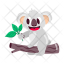 پیش‌نمایش فایل koala-leaves-12682303 از پک استیکرهای کارتونی کوالا