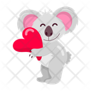 پیش‌نمایش فایل koala-love-12682304 از پک استیکرهای کارتونی کوالا