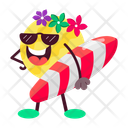 پیش‌نمایش فایل beach-emoji-12671834 از پک استیکرهای کارتونی هاوایی