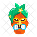پیش‌نمایش فایل hawaiian-mask-12671858 از پک استیکرهای کارتونی هاوایی
