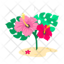 پیش‌نمایش فایل rosemallow-12671867 از پک استیکرهای کارتونی هاوایی