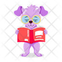 پیش‌نمایش فایل dog-reading-12573715 از پک استیکرهای شکلک‌های کاوایی (بامزه)