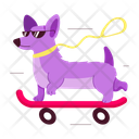 پیش‌نمایش فایل dog-skating-12573691 از پک استیکرهای شکلک‌های کاوایی (بامزه)