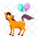 پیش‌نمایش فایل horse-balloons-12564909 از پک استیکرهای کارتونی اسب