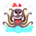 پیش‌نمایش فایل octopus-smiling-12559400 از پک استیکرهای کارتونی اختاپوس