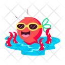 پیش‌نمایش فایل octopus-swimming-12559378 از پک استیکرهای کارتونی اختاپوس