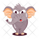 پیش‌نمایش فایل cute-elephant-12538354 از پک استیکرهای کارتونی فیل پویانمایی