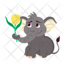 پیش‌نمایش فایل elephant-12538393 از پک استیکرهای کارتونی فیل پویانمایی