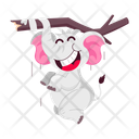 پیش‌نمایش فایل elephant-12538396 از پک استیکرهای کارتونی فیل پویانمایی