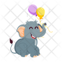 پیش‌نمایش فایل elephant-balloons-12538372 از پک استیکرهای کارتونی فیل پویانمایی
