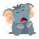 پیش‌نمایش فایل elephant-cartoon-12538391 از پک استیکرهای کارتونی فیل پویانمایی