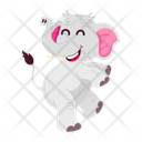 پیش‌نمایش فایل elephant-character-12538361 از پک استیکرهای کارتونی فیل پویانمایی