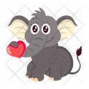 پیش‌نمایش فایل elephant-mascot-12538376 از پک استیکرهای کارتونی فیل پویانمایی