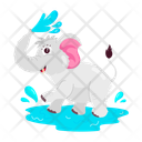 پیش‌نمایش فایل elephant-puddle-12538370 از پک استیکرهای کارتونی فیل پویانمایی