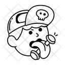 پیش‌نمایش فایل tongue-piercing-12456263 از پک هالووین پویانمایی