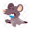 پیش‌نمایش فایل rat-smelling-12449339 از پک استیکرهای کارتونی موش