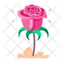 پیش‌نمایش فایل pink-rose-12423666 از پک استیکرهای کارتونی گل رز