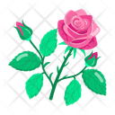 پیش‌نمایش فایل pink-rose-12423698 از پک استیکرهای کارتونی گل رز