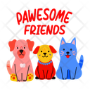 پیش‌نمایش فایل awesome-friends-13002235 از پک استیکرهای نوجوانانه