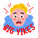 پیش‌نمایش فایل big-yikes-13002210 از پک استیکرهای نوجوانانه