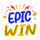پیش‌نمایش فایل epic-win-13002163 از پک استیکرهای نوجوانانه