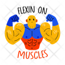 پیش‌نمایش فایل muscles-13002211 از پک استیکرهای نوجوانانه