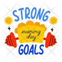 پیش‌نمایش فایل strong-goals-13002156 از پک استیکرهای نوجوانانه